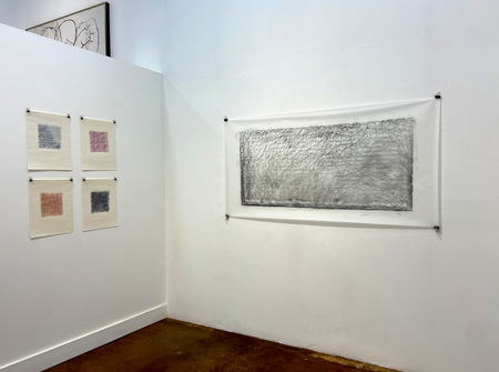 Drawings on exhibition at 203 Fine Art in Taos, New Mexico